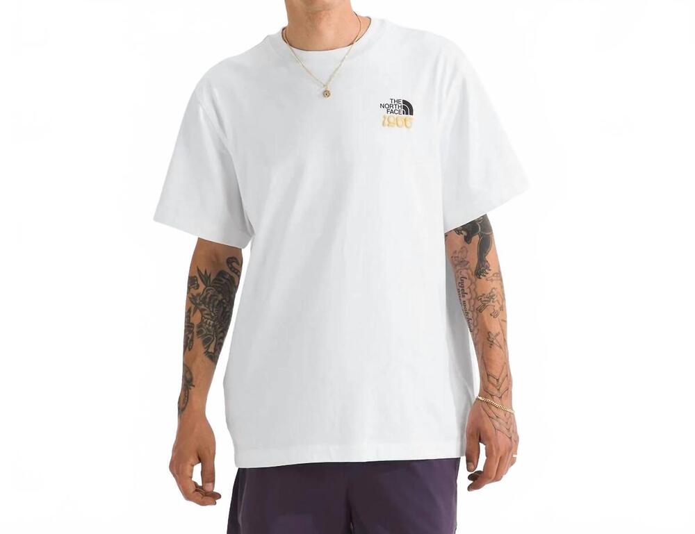 NEW THE NORTH FACE men's 1966 relaxed short sleeve tee in purple